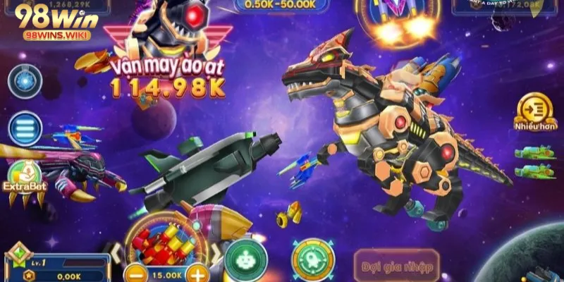 Chiến đấu cùng boss khổng lồ