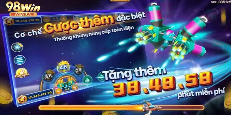 Săn thưởng cực khủng với vòng quay tại bắn cá vũ trụ